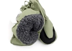 Lil Atelier oil green luffer